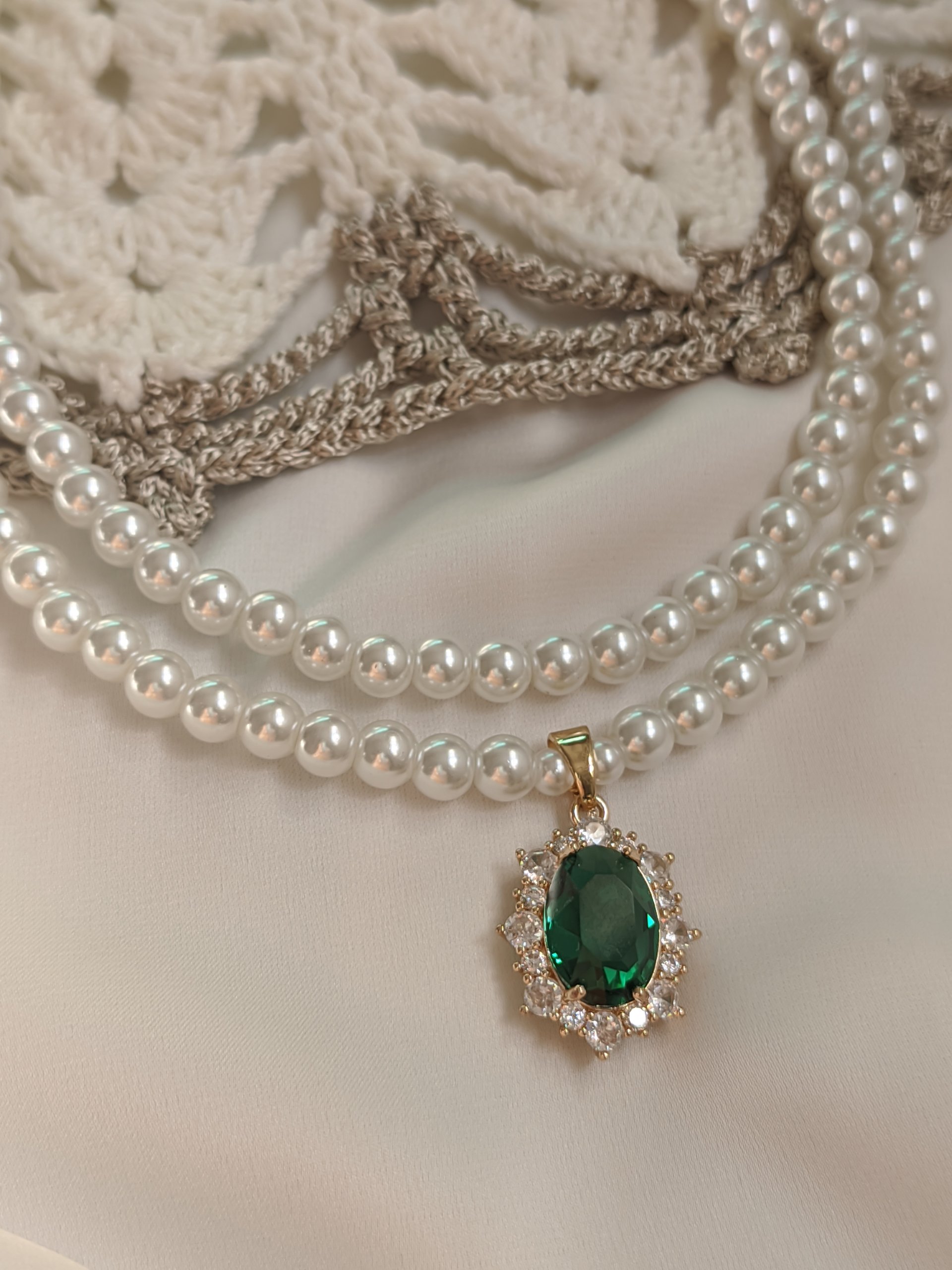 Royal Emerald necklace