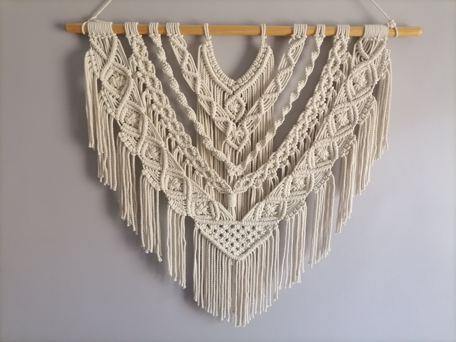 Macrame wall hanging