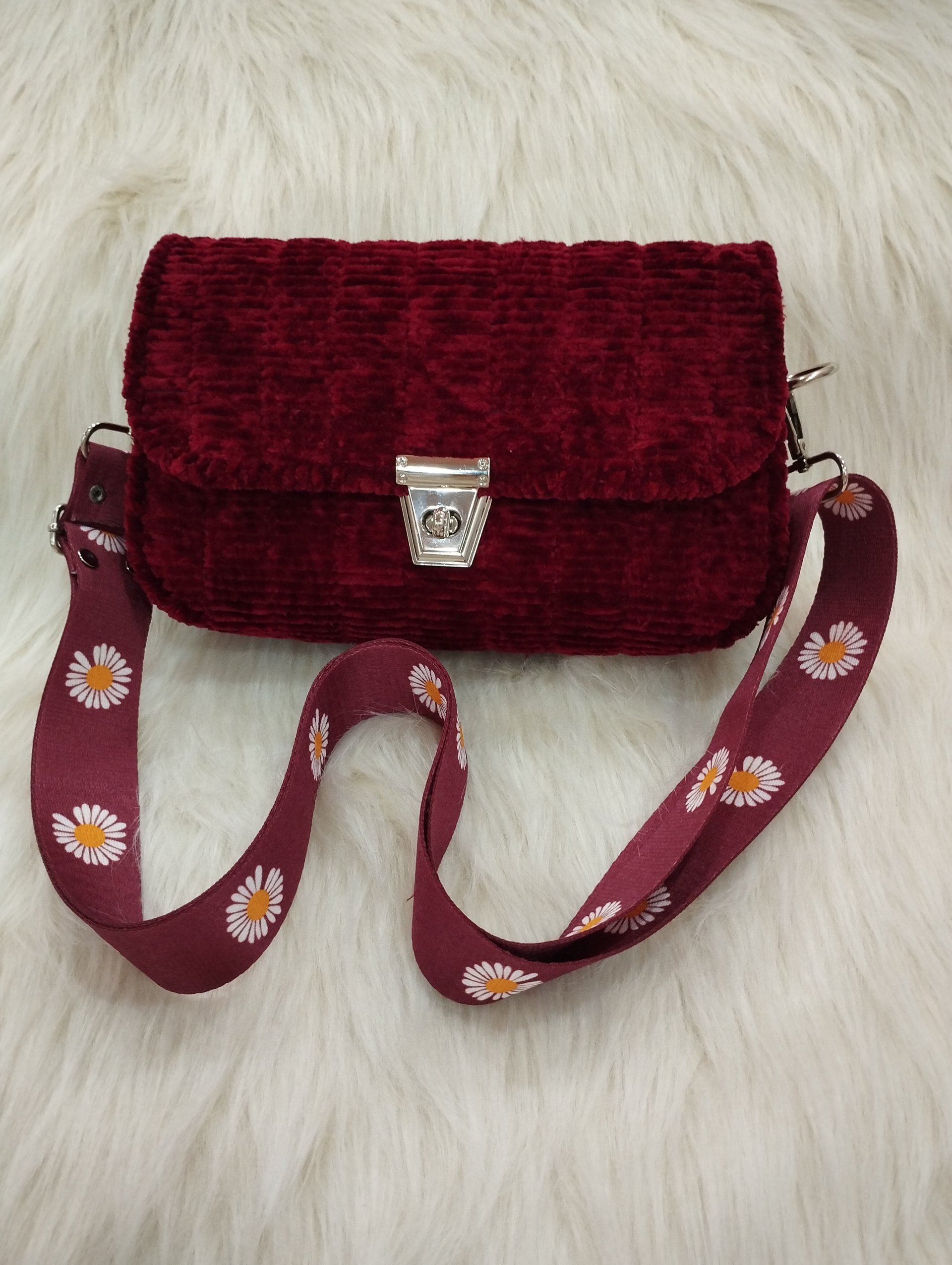 Deep Red Bag