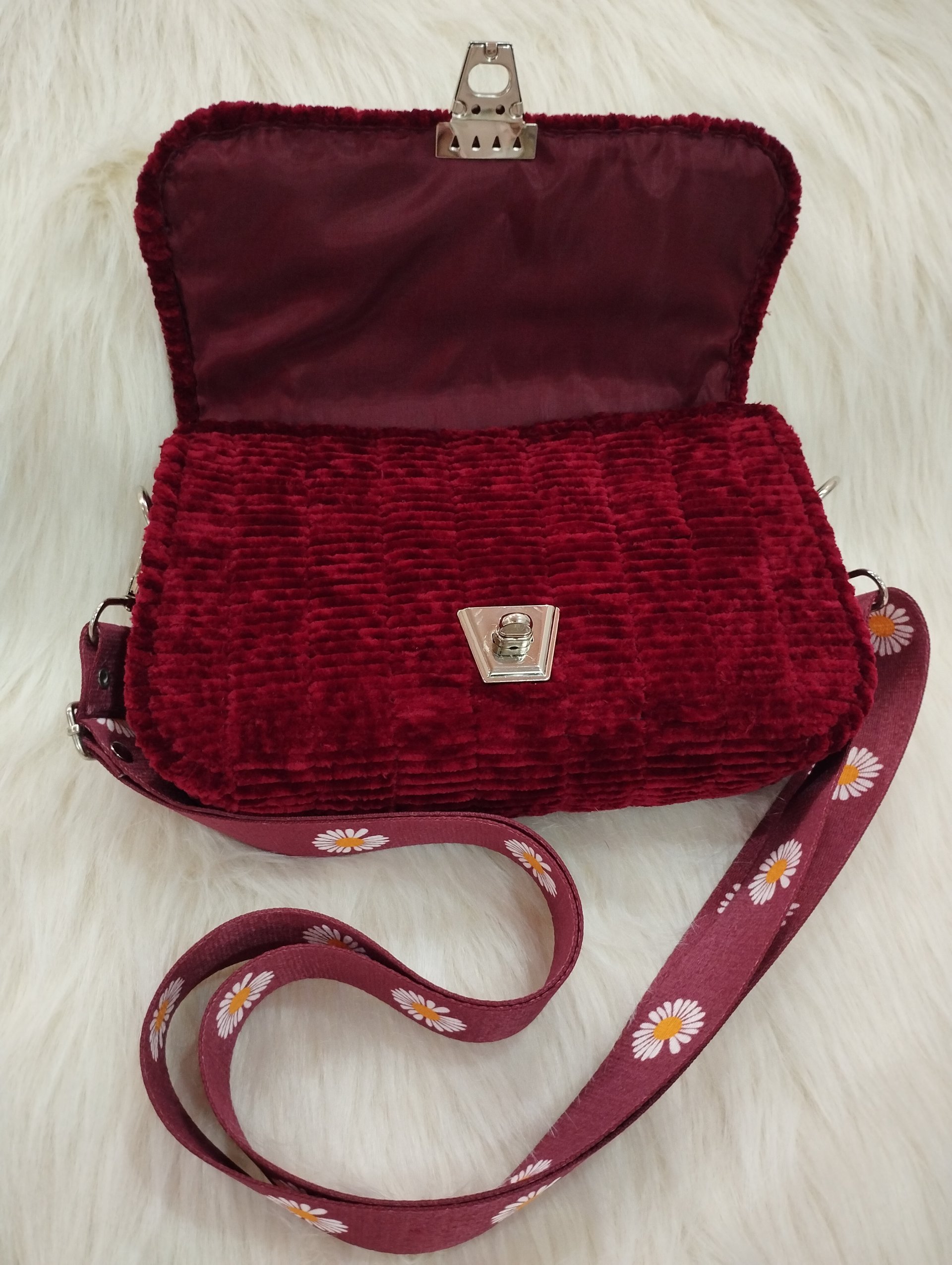 Deep Red Bag