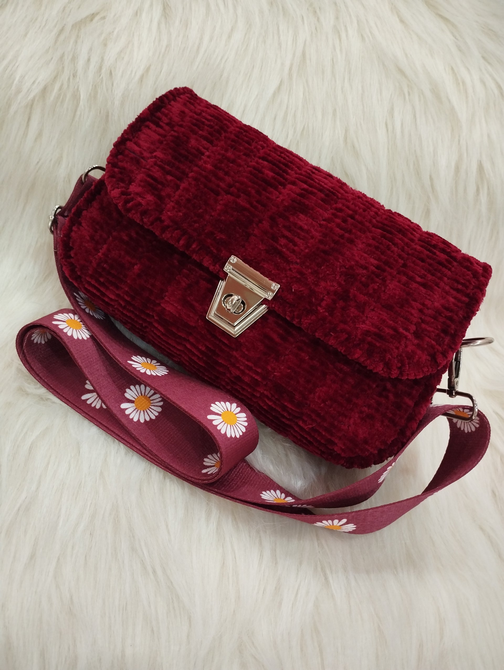 Deep Red Bag