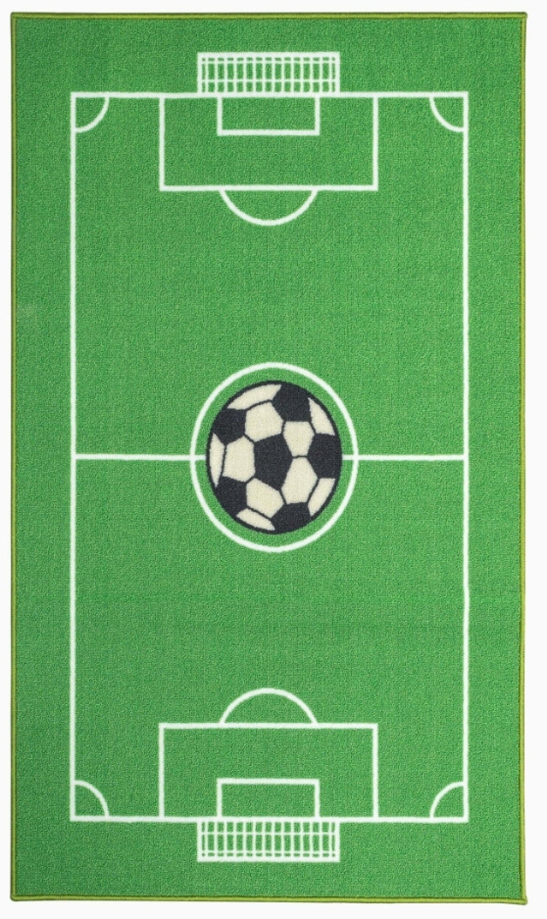 Soccer ground kids tufted rug