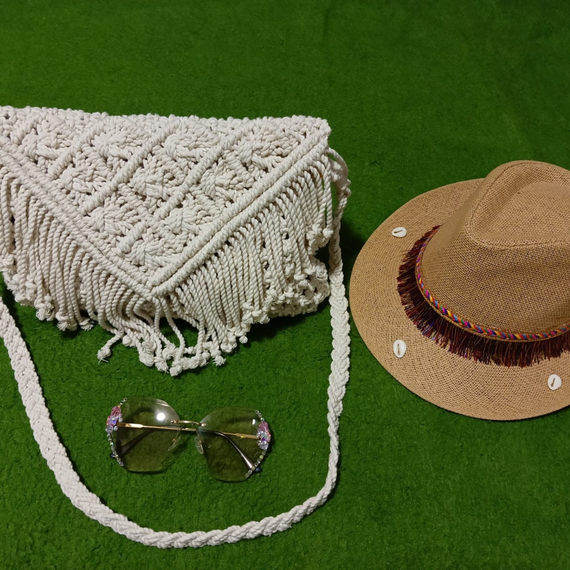 Macrame bag