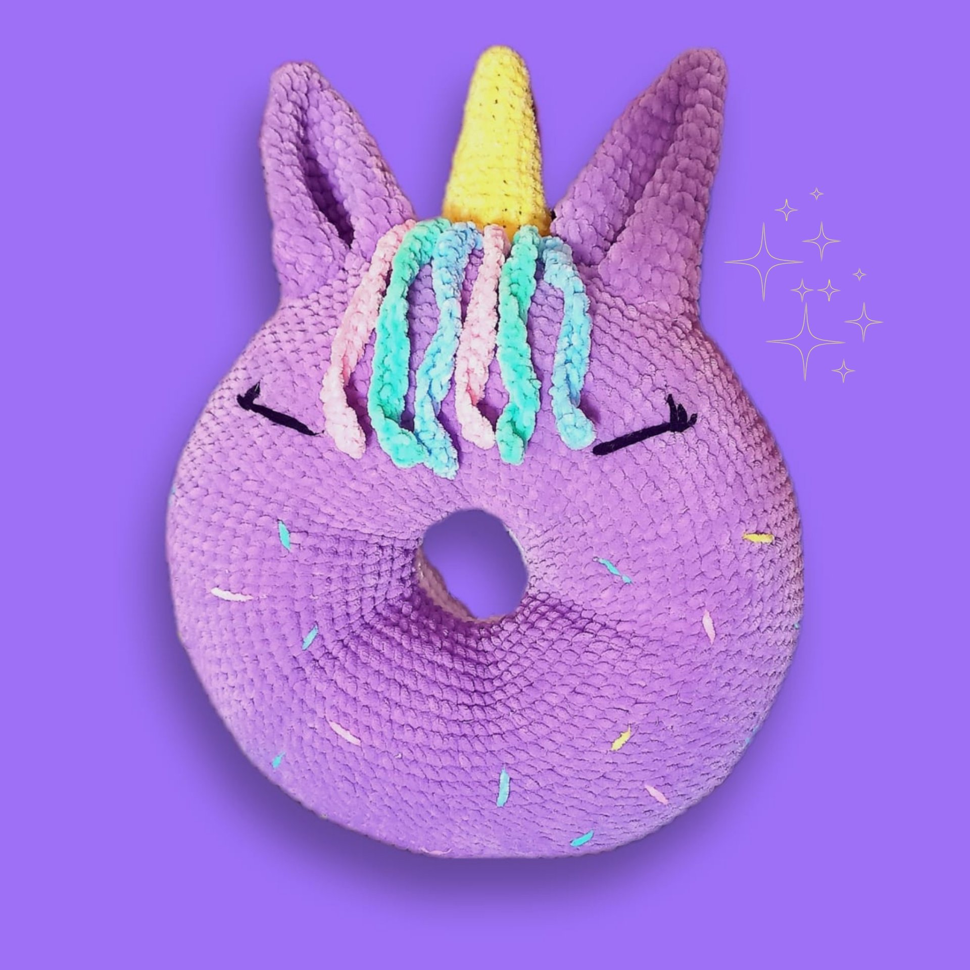 Unicorn dount pillow - مخدة دونت يونيكورن