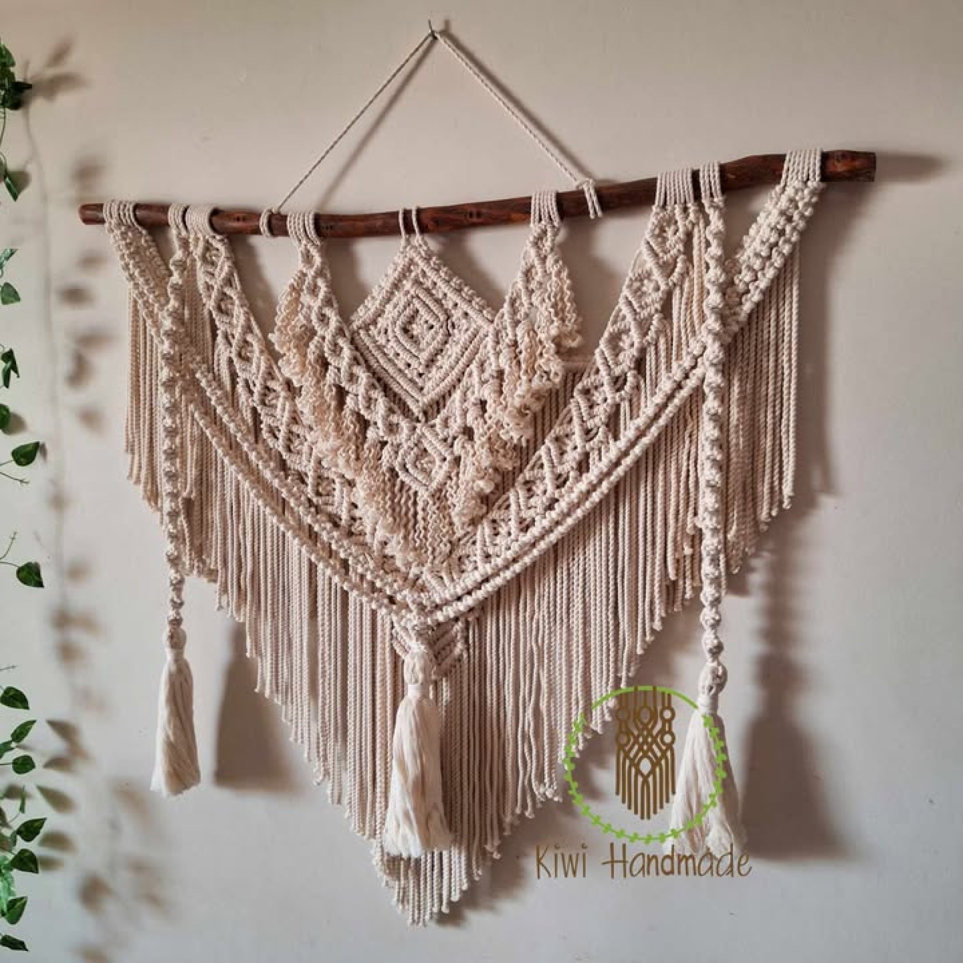 Wall hanging macrame, size (100*90)