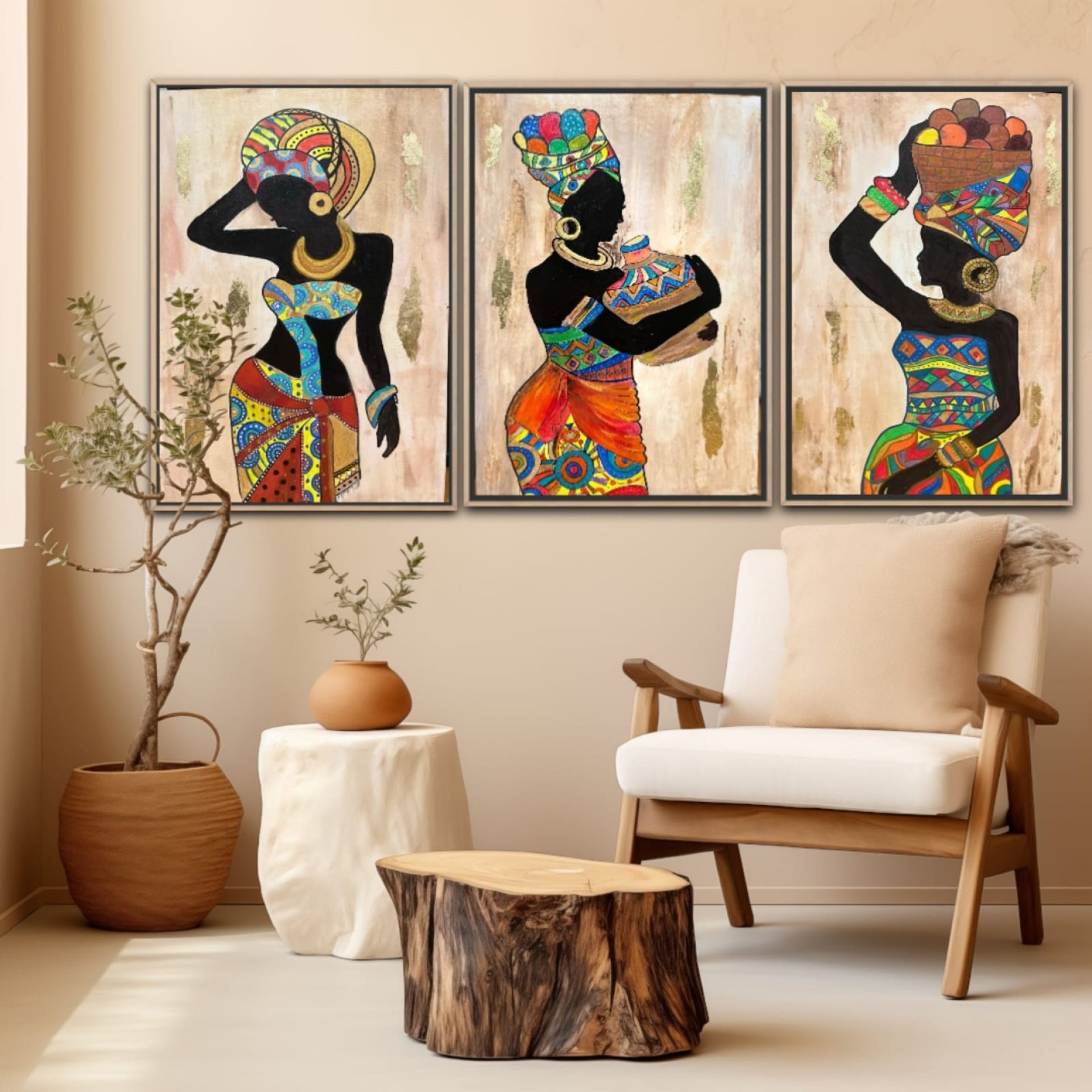 customized acrylic paintings on canvas