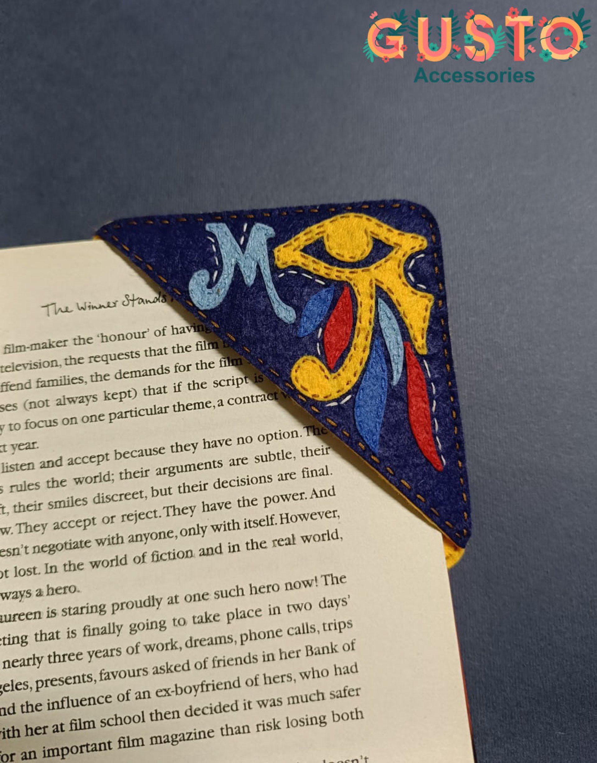 Customized Pharaonic Bookmark